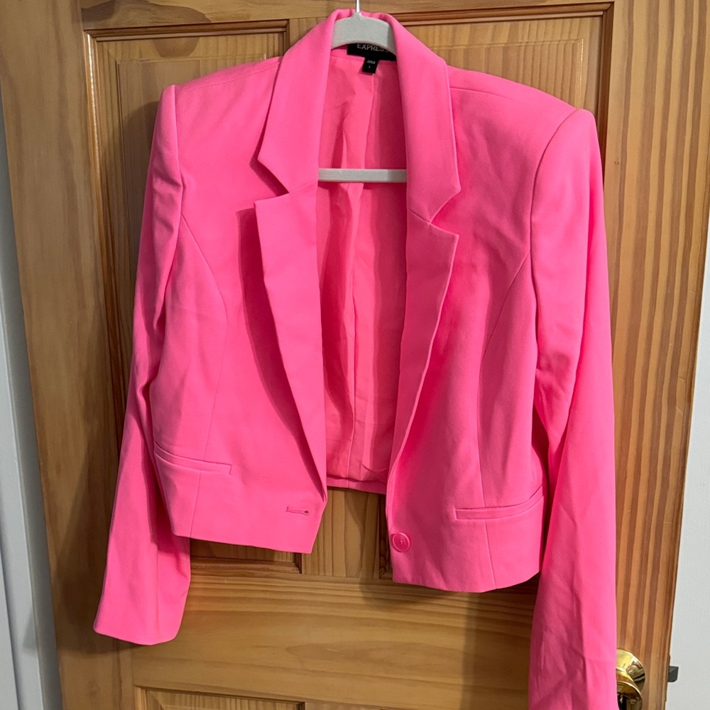 Express Bright Pink Women's Blazer